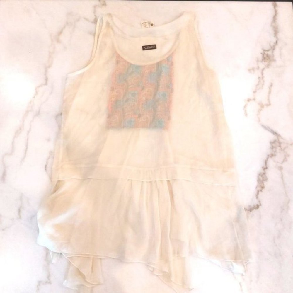Matilda Jane Palisades Tank Top Size Large - Picture 2 of 8